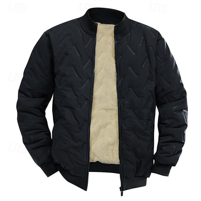 Douglas | Textured Quilted Bomber Jacket 3