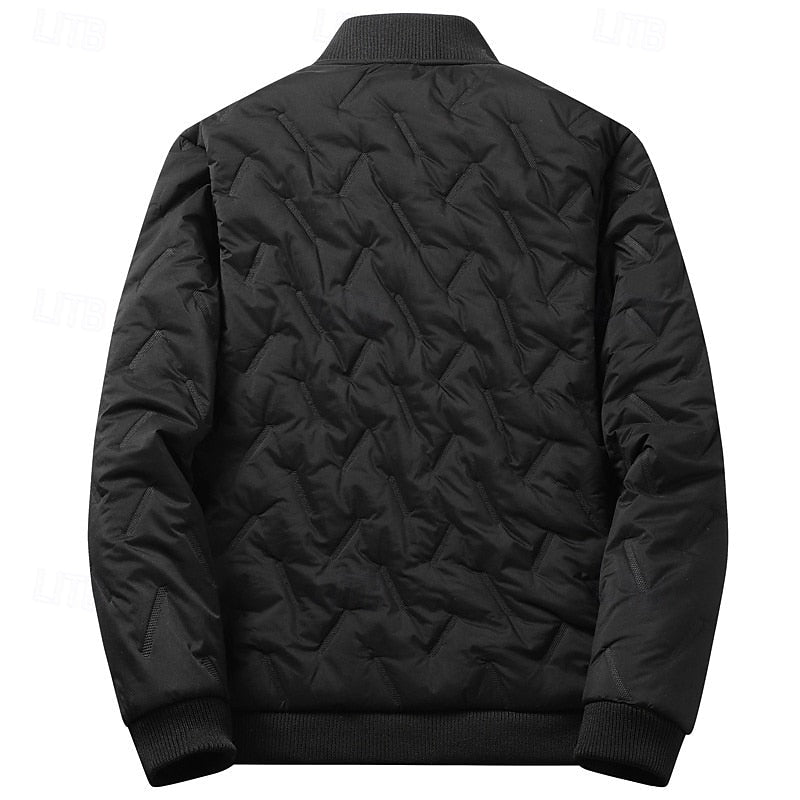 Douglas | Textured Quilted Bomber Jacket 5