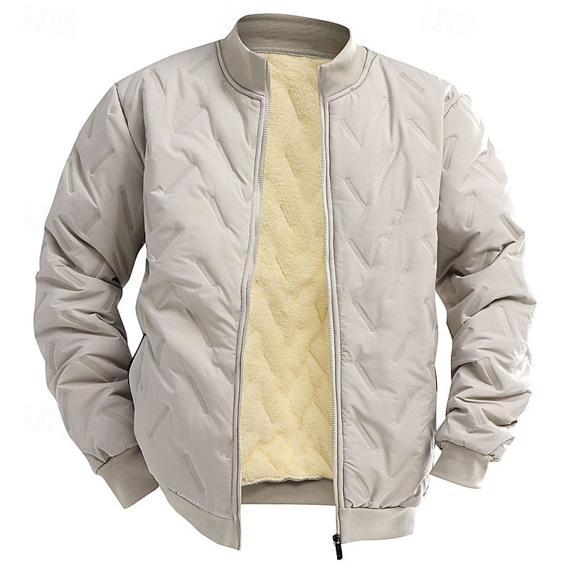 Douglas | Textured Quilted Bomber Jacket 6