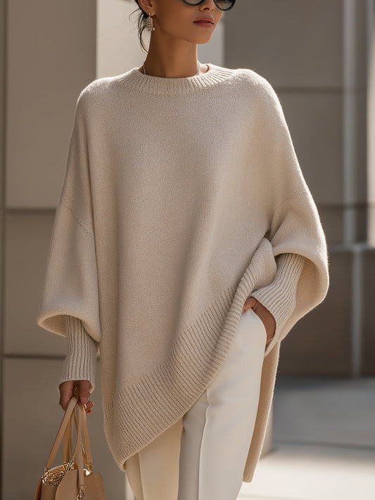 Effortless Elegant Oversized Poncho for Women 0