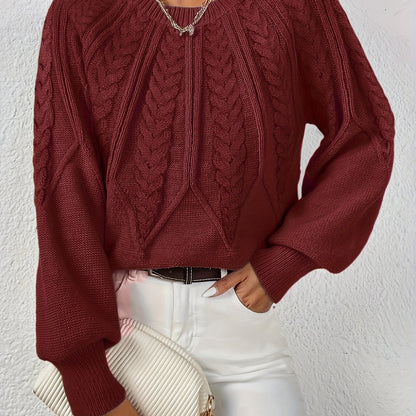 Eleanor | Relaxed Cable-Knit Sweater 10