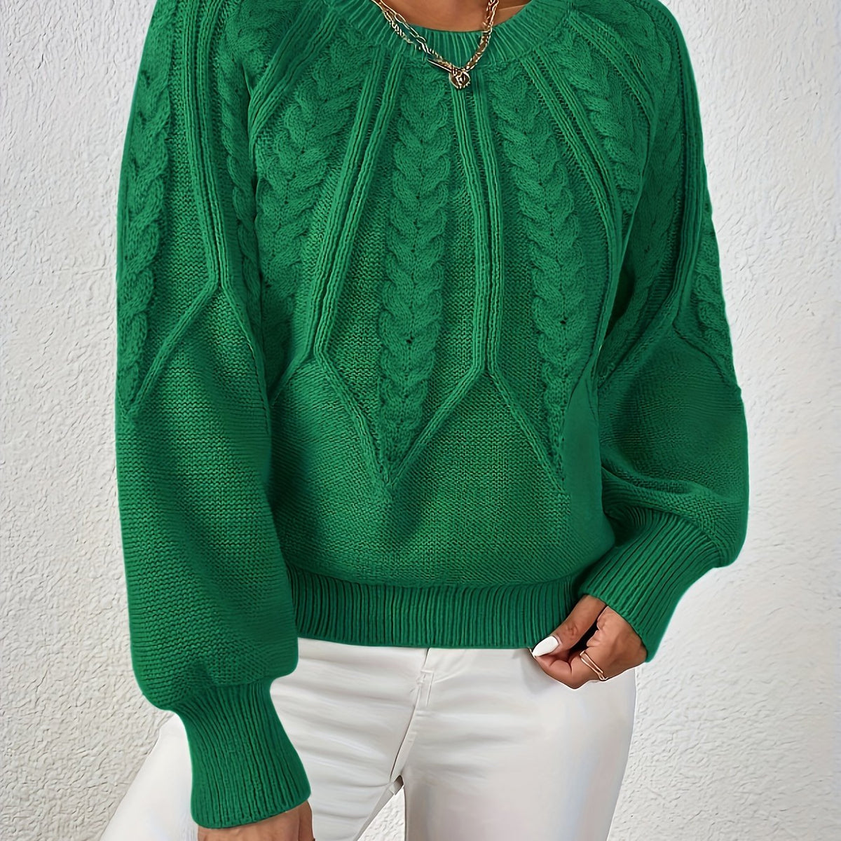 Eleanor | Relaxed Cable-Knit Sweater 11