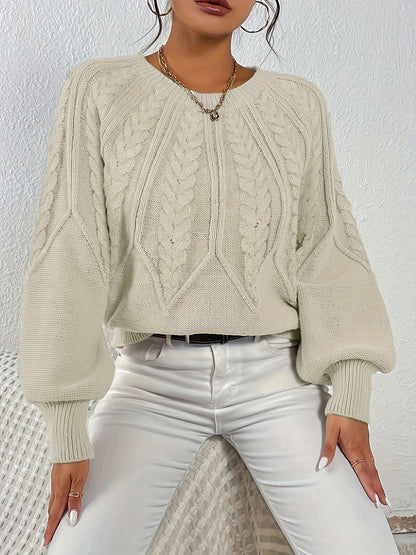 Eleanor | Relaxed Cable-Knit Sweater 7