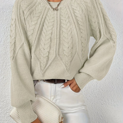 Eleanor | Relaxed Cable-Knit Sweater 9