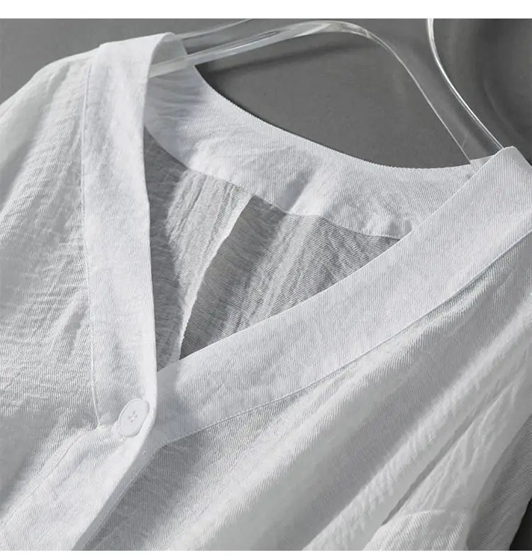 Eliana Summer Linen Blouse 1