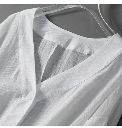 Eliana Summer Linen Blouse 1