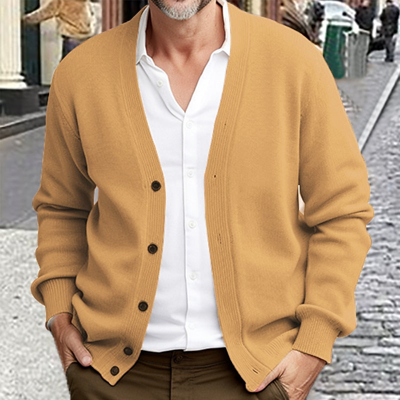 Emerson | Refined V-Neck Cardigan 1