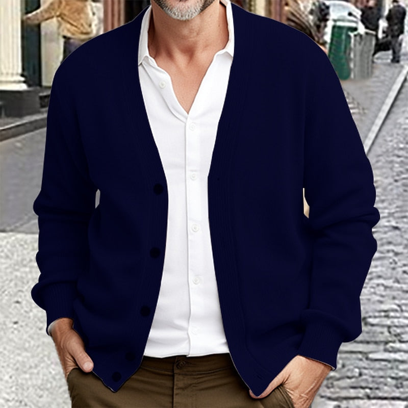 Emerson | Refined V-Neck Cardigan 2