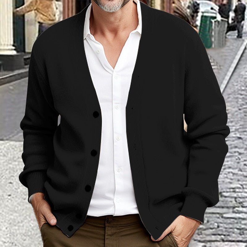 Emerson | Refined V-Neck Cardigan 4