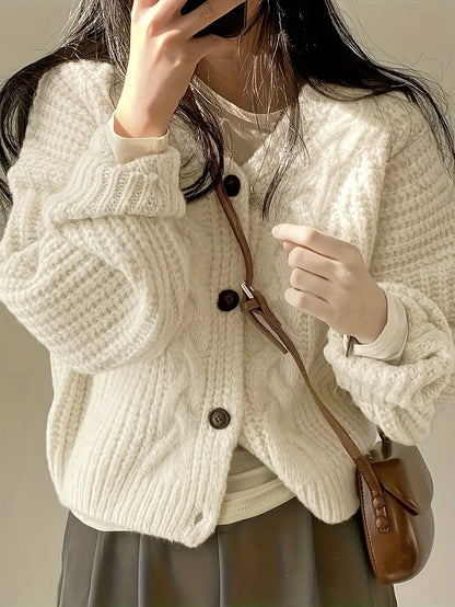 Estella | Chunky Knit Cardigan 4