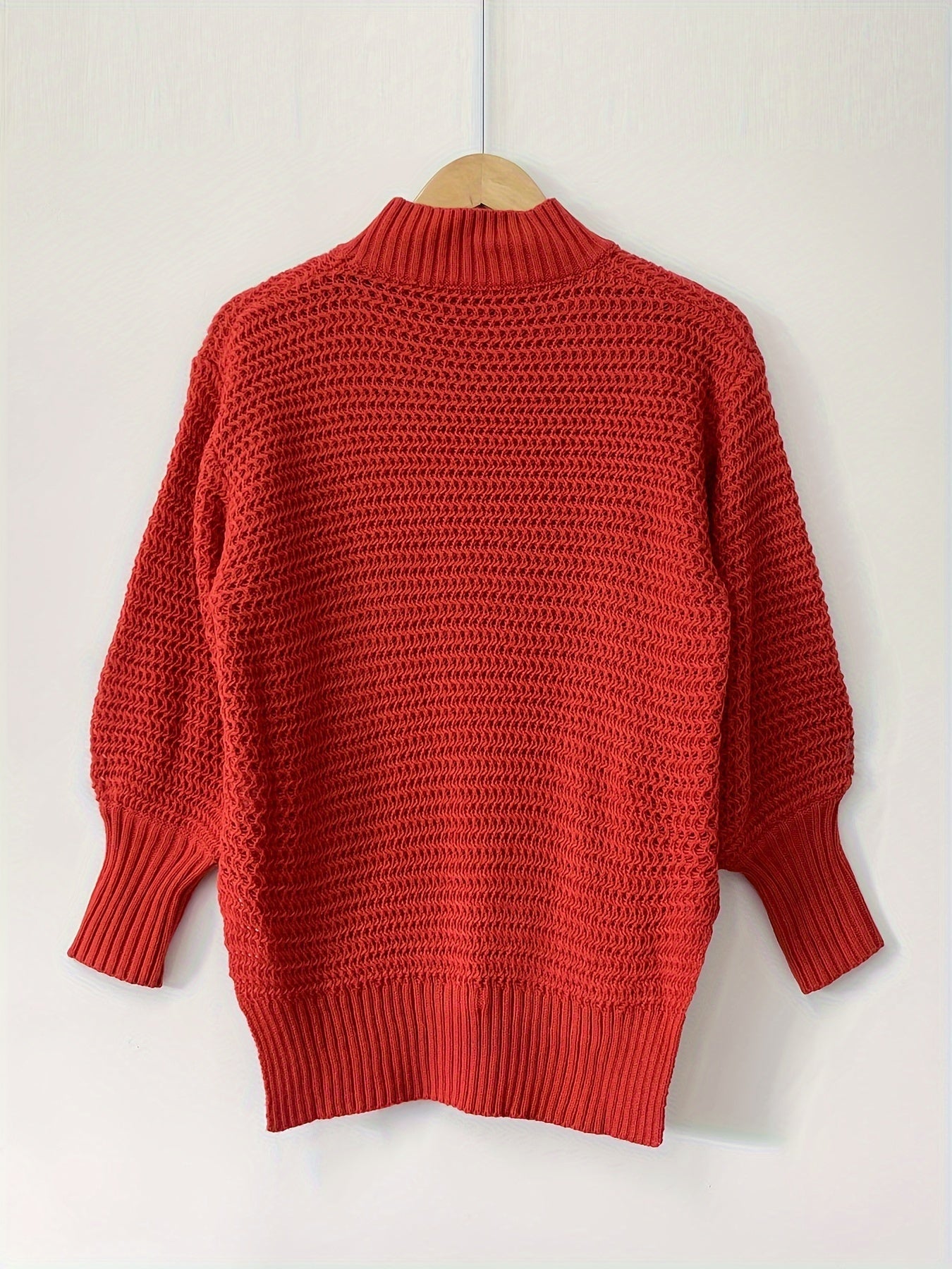 Evangeline | Textured High-Low Sweater 3