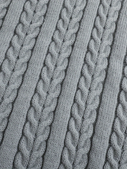 Gideon | Cable-Knit V-Neck Sweater Vest 4