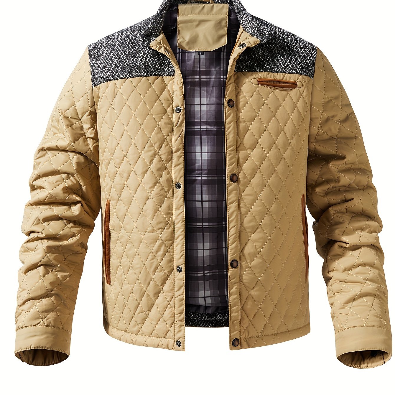 Gideon | Quilted Stand-Collar Jacket 9