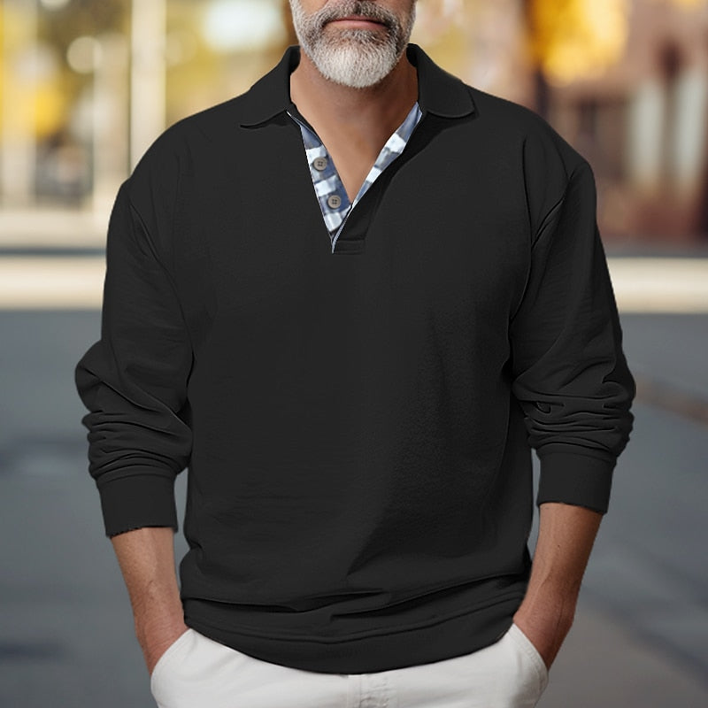 Griffin | Polo-Collar Sweatshirt 2