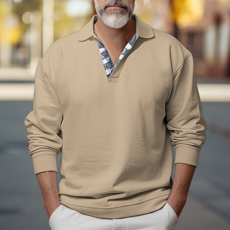 Griffin | Polo-Collar Sweatshirt 3