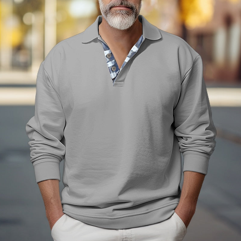 Griffin | Polo-Collar Sweatshirt 4