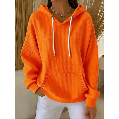 Harper | Textured Drawstring Hoodie 2
