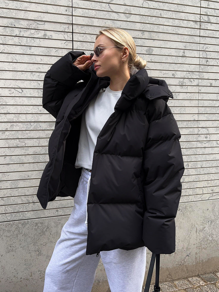 Ingrid | Women's Quilted Hooded Winter Jacket 0