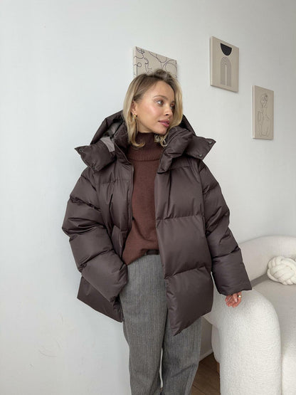 Ingrid | Women's Quilted Hooded Winter Jacket 2