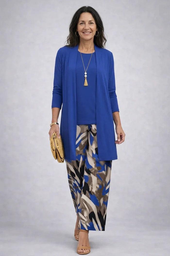 Iris 3-Piece Set | Relaxed Fit, Lightweight, Printed Trousers 2