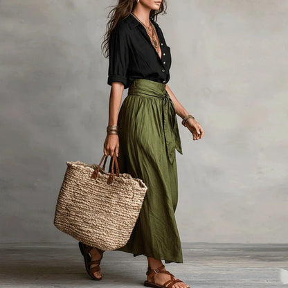 Jeanelle Linen Co-Ord Set 4