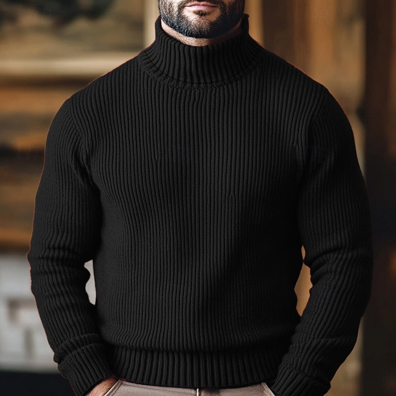 Jonathan | Ribbed Turtleneck Sweater 2
