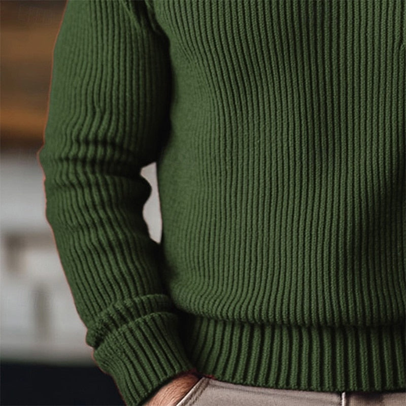 Jonathan | Ribbed Turtleneck Sweater 5