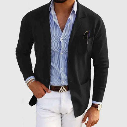 KNIT BLAZER JACKET FOR MEN 4