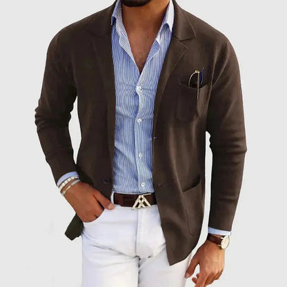 KNIT BLAZER JACKET FOR MEN 7