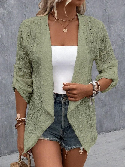 Kayla | Women's Open Front Lightweight Cardigan 1