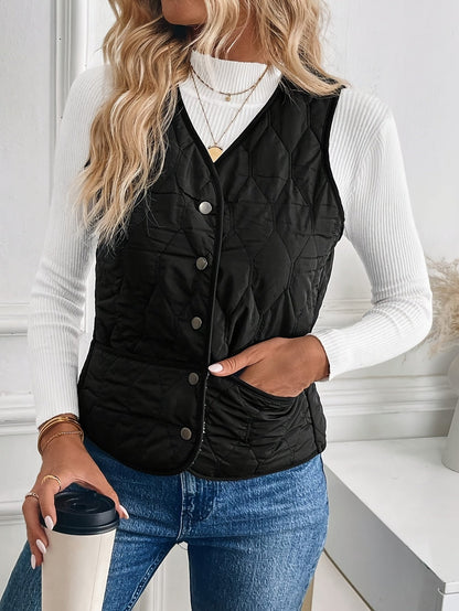 Kendra | Reversible Quilted Vest 5