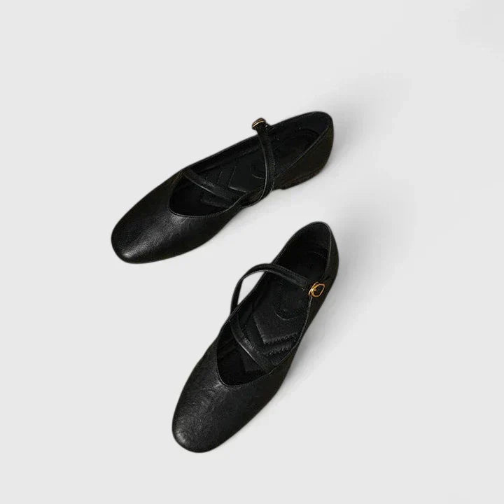 Kora Women's Flats | Adjustable Straps, Cushioned Insole, Non-Slip 1