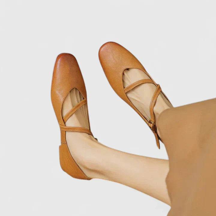 Kora Women's Flats | Adjustable Straps, Cushioned Insole, Non-Slip 3