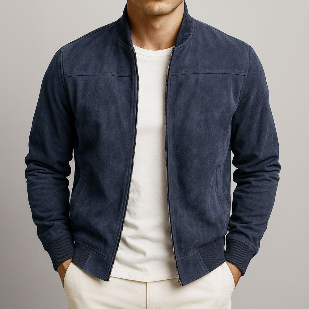 LAURENT MONACO | URBAN SUEDE LEATHER JACKET 4