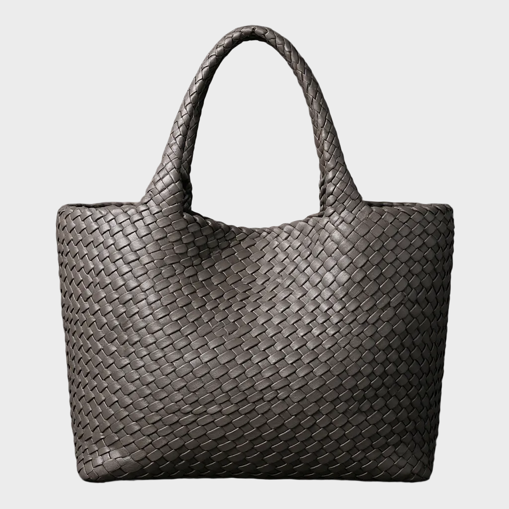 Liora Leather Tote | Handwoven, Durable Microfiber 5