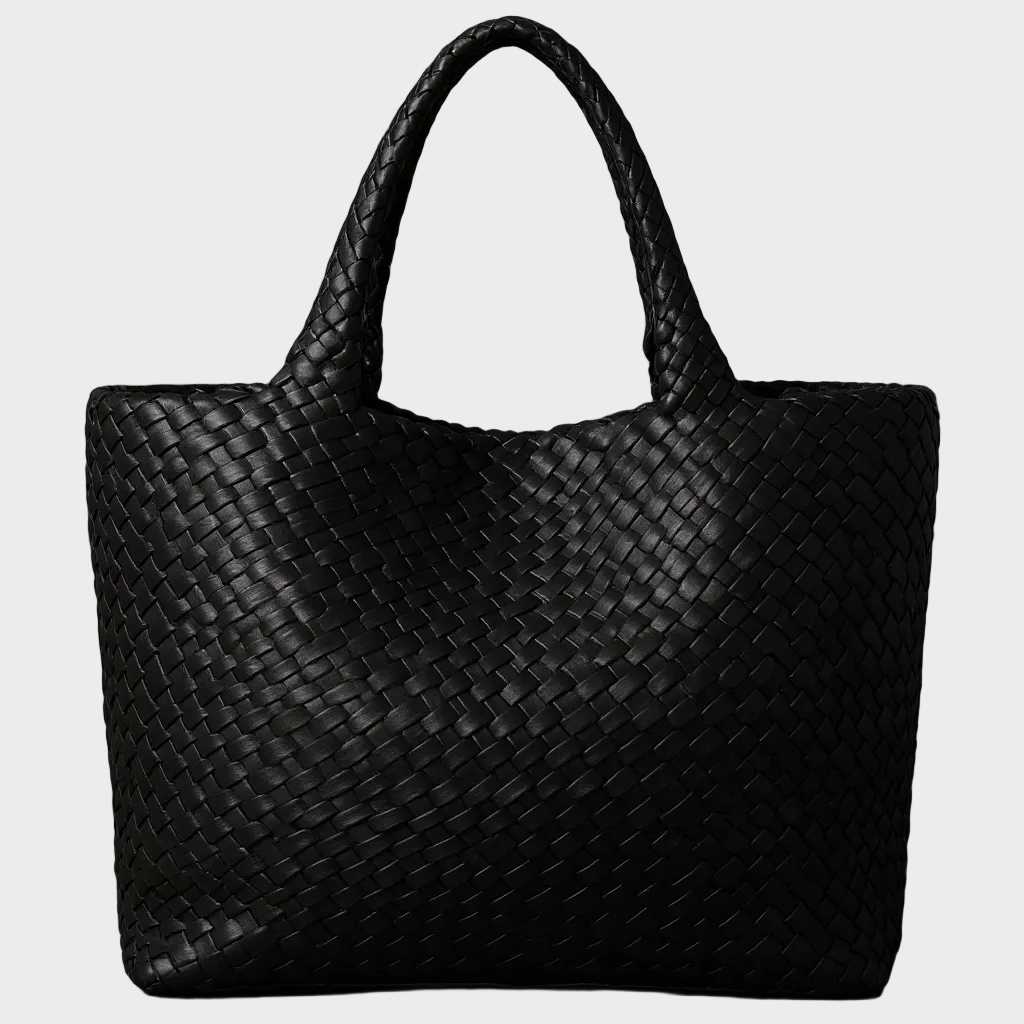 Liora Leather Tote | Handwoven, Durable Microfiber 7