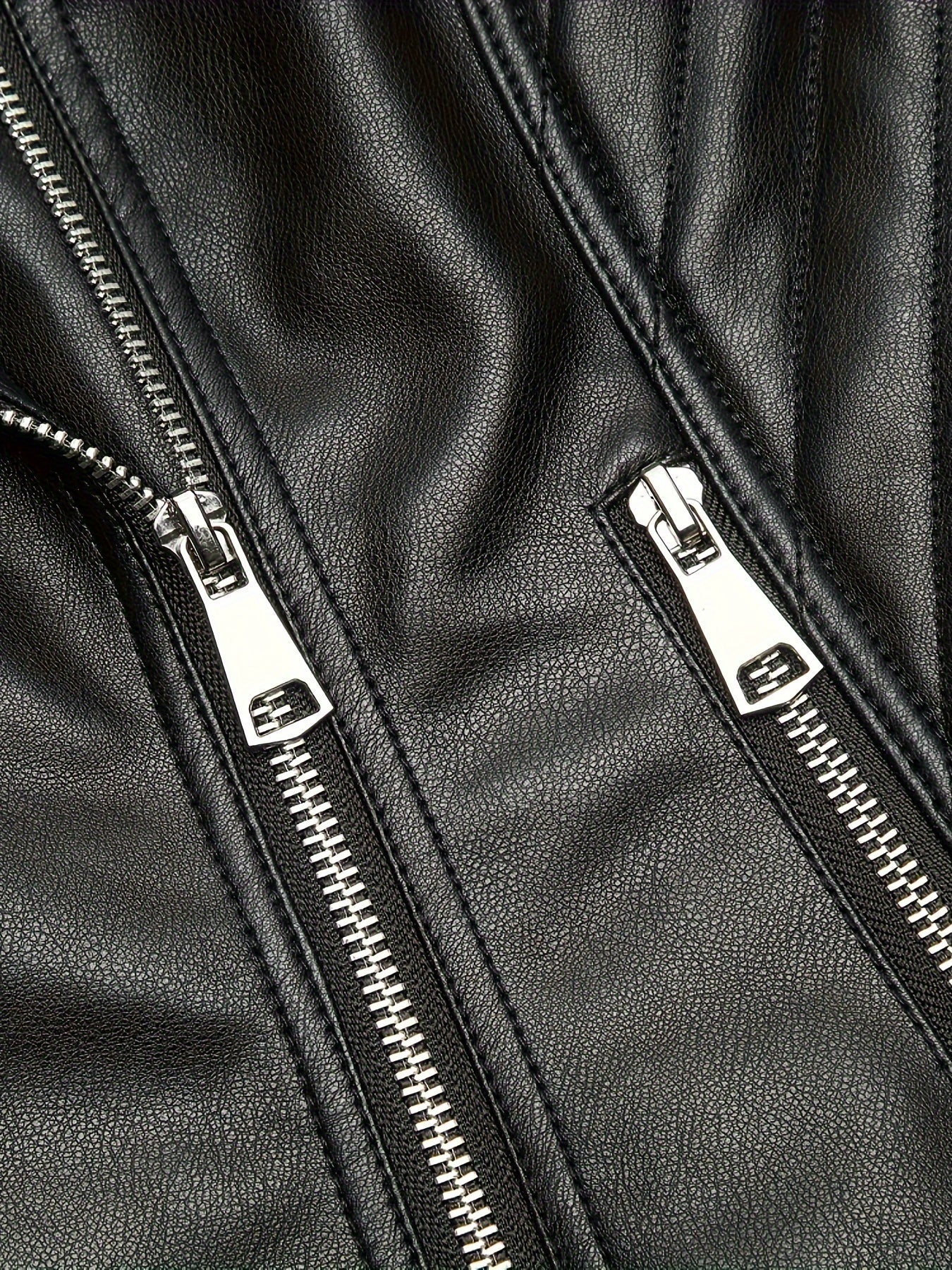 Mabel | Sculpted Zip-Front Moto Jacket 5