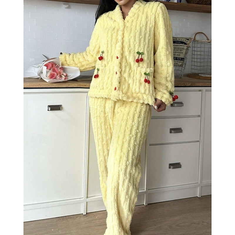 Maribel | Cozy Cherry Two-Piece Set 6
