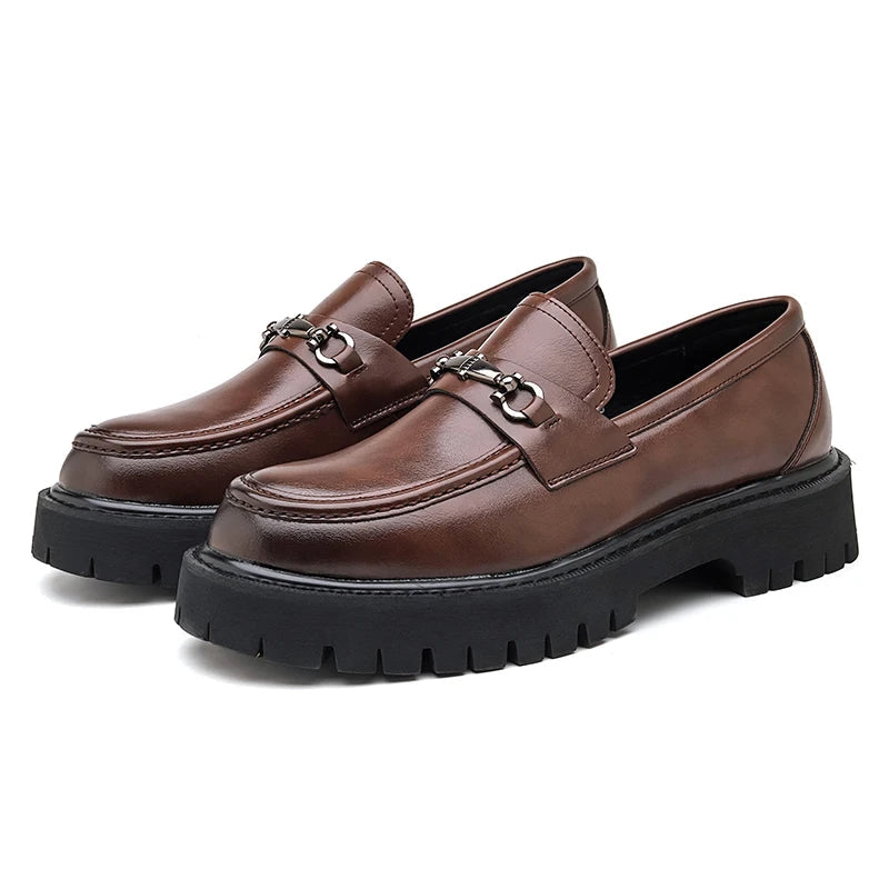 Marino Leather Dress Loafers 0