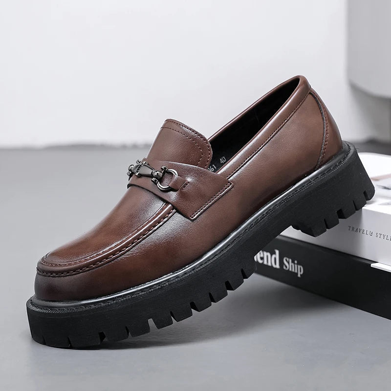 Marino Leather Dress Loafers 1