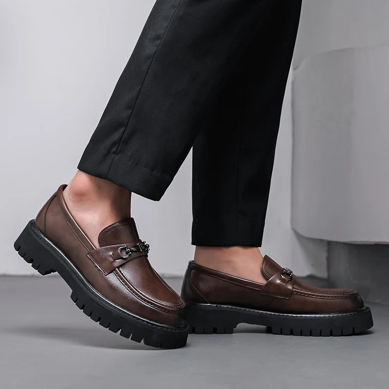 Marino Leather Dress Loafers 3