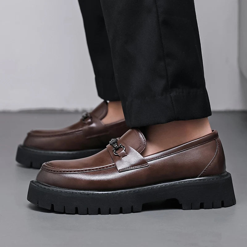 Marino Leather Dress Loafers 6