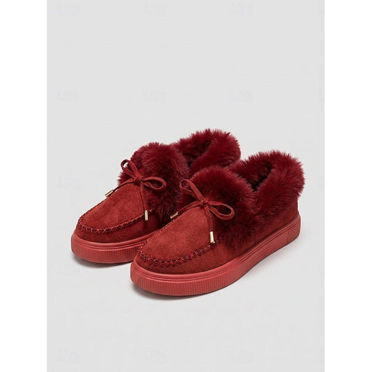 Marnelle | Cozy Fur-Lined Moccasins 0