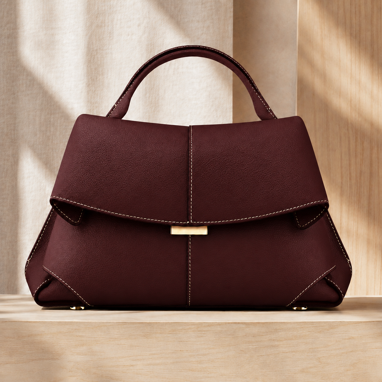 Matera Sculpted Handbag 4