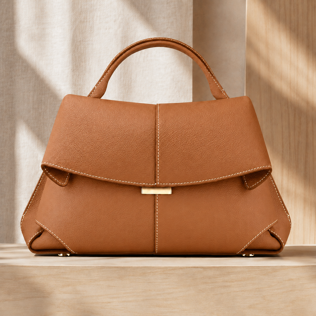 Matera Sculpted Handbag 5