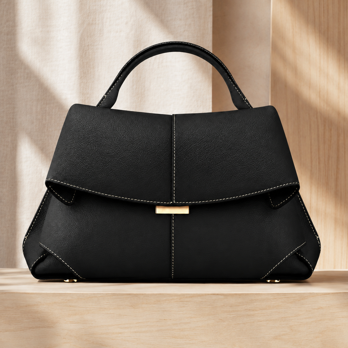 Matera Sculpted Handbag 6