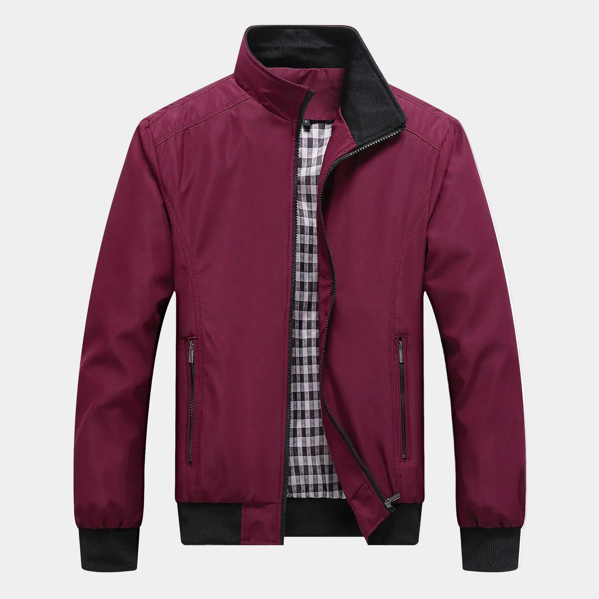 Men's jacket with zipper 1