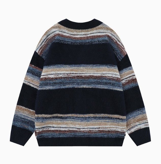 Men's striped cardigan 1