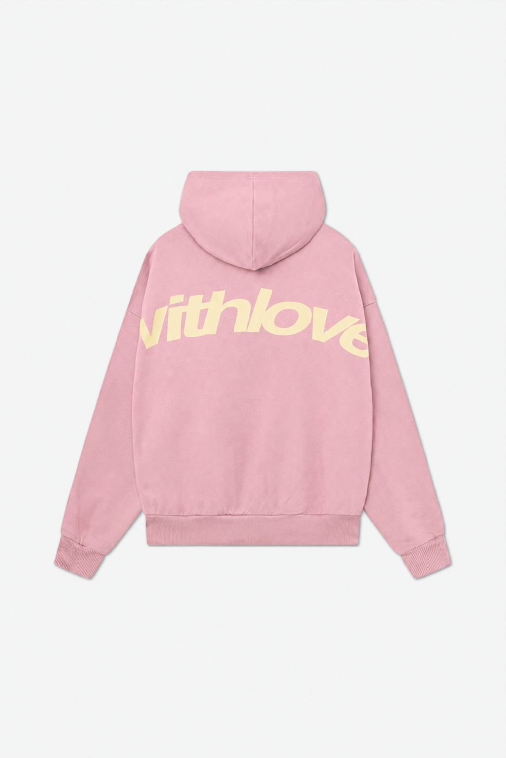 Women's Hoodie – Back Graphic Print, Relaxed Fit