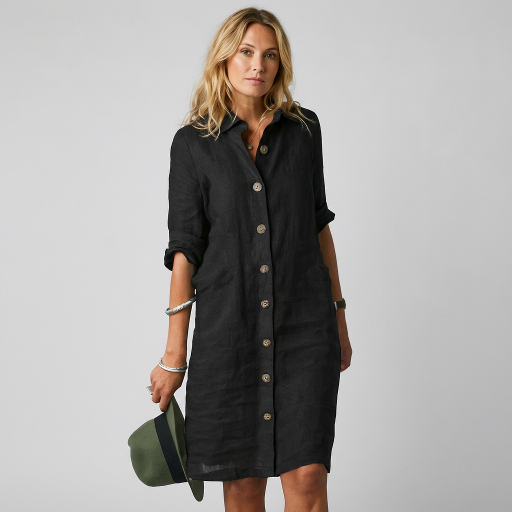 Niki Linen Dress | Lightweight, Breathable Summer Dress 2